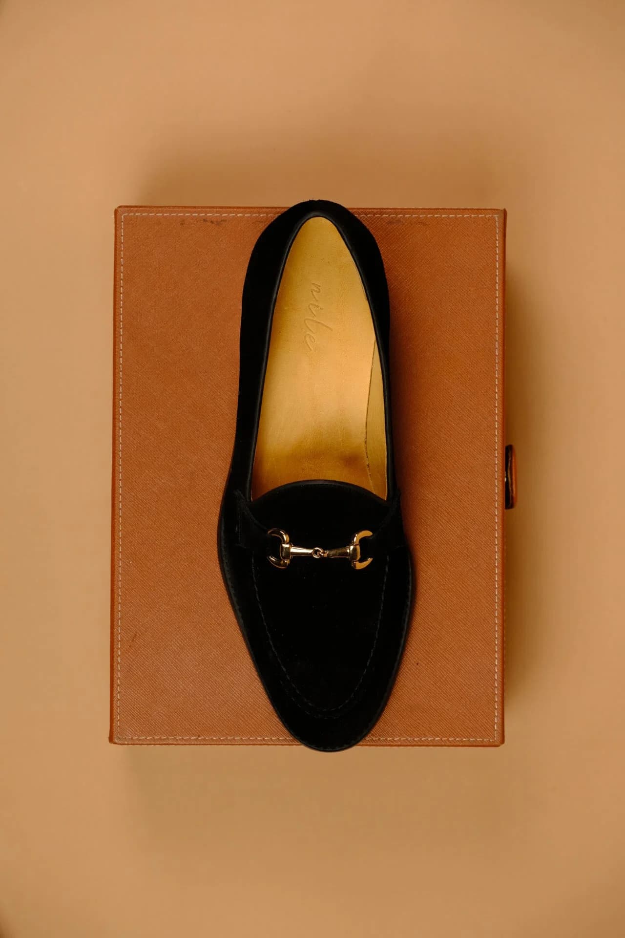 Horsebit Suede
