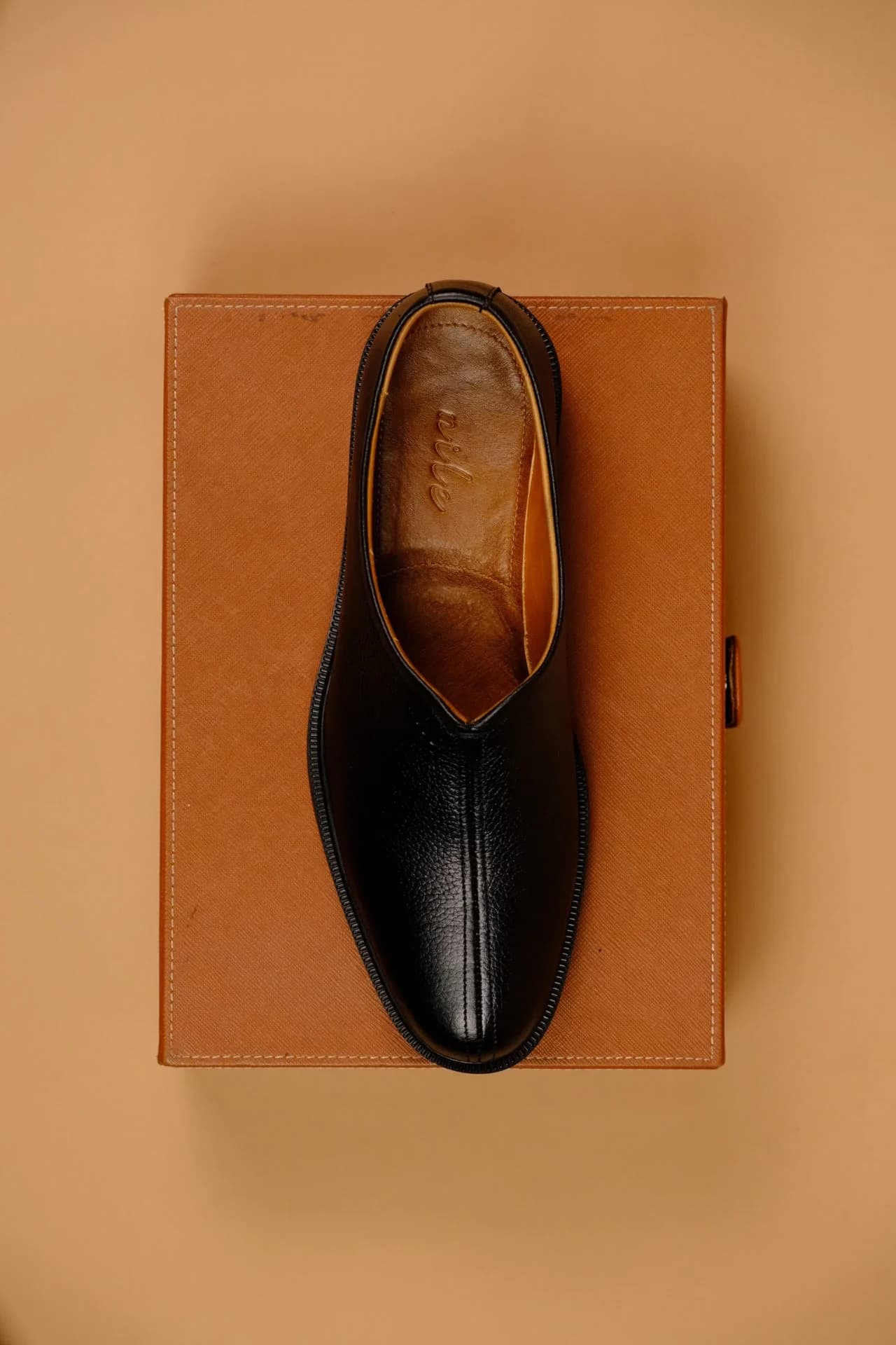 SPLIT SEAM SLIPPERS